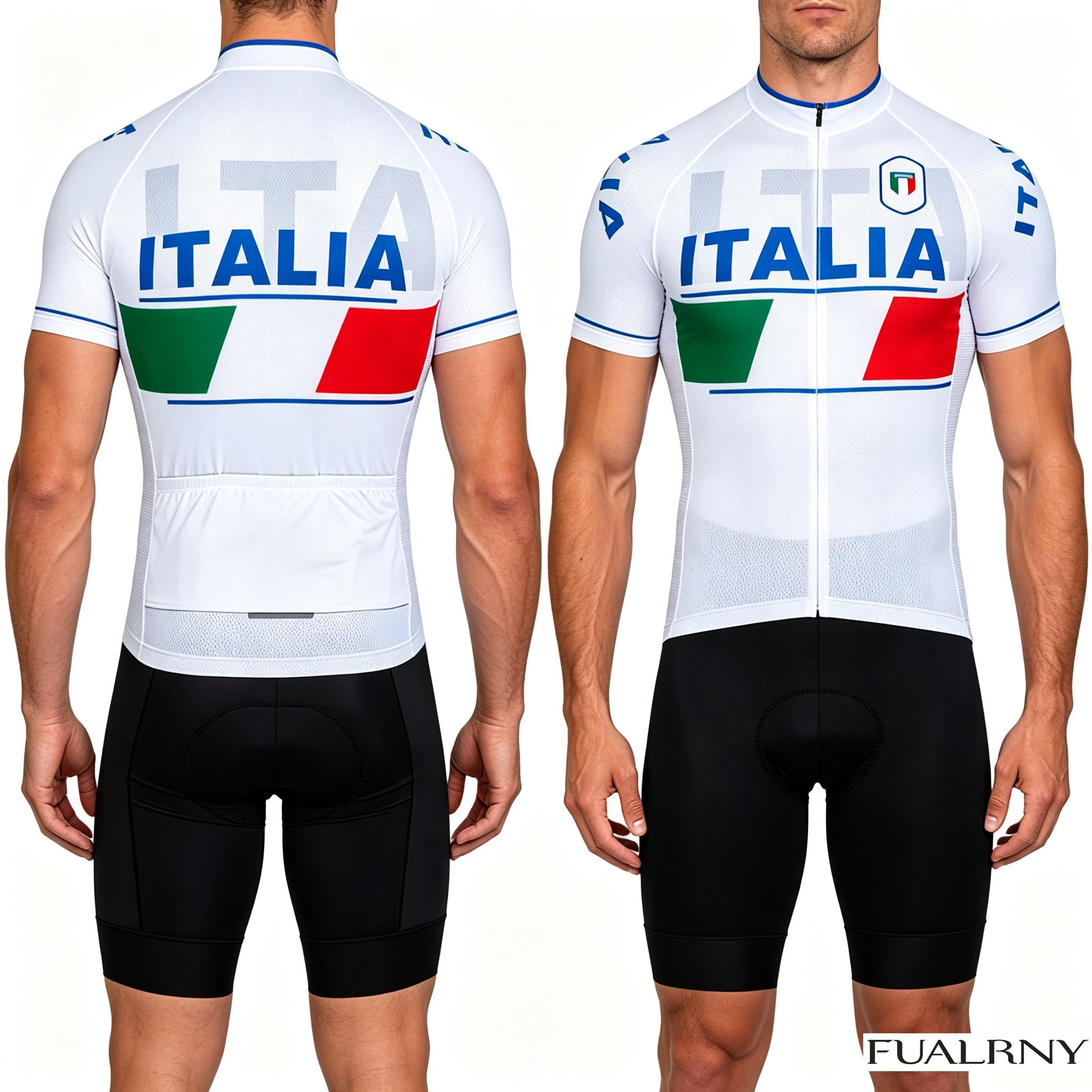 ITALIA Summer Cycling Jersey S - Cycling Gear Jersey 评论和价格
